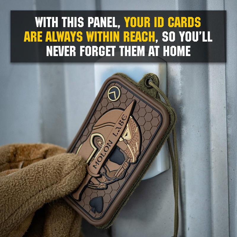 M-Tac Tactical ID and Patch Holder with Velcro Surface and