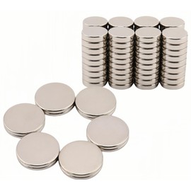 50 pcs (8x2mm) LIDOUK N38 neodymium strong magnets cylindrical refrigerator magnets rare earth disk magnets, suitable for art, photo frames, crafts, hobbies, whiteboards, homes, and offices