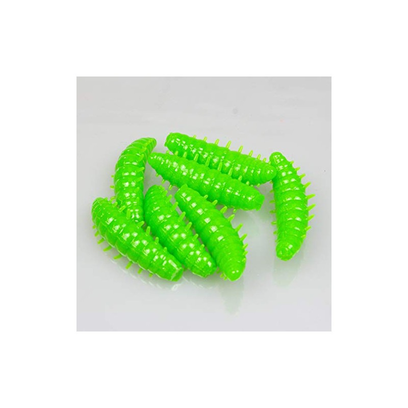 FTM Omura Baits Okto Banana Rubber Grubs Length 4 cm