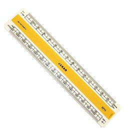 JAKAR Scale Rule 12 inches (3712), KJB3712