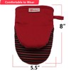 Mini Oven Mitts, Cook Mittens Yutat Silicone Oven Mitts with