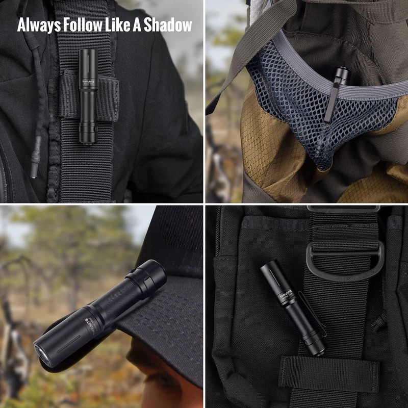 ThruNite EDC Flashlight Archer Mini, 405 Lumens Tail Switch LED