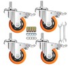 Stem Casters Heavy Duty Casters Swivel Threaded Stem Caster Wheels