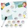 Papierdrachen Magnetic Board Basic Set Daily Schedule for Children -