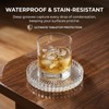 Coasters Set of 6 for Drinks, 3.8 Inch Large Coasters
