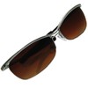 Eyewear 9309-2 Evil Face Reamless Metal Frame Square Bad Yankee
