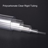 sourcing map Polycarbonate clear hose 30 mm (1.18 inches) i.D.