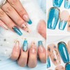Sun&Beam Nails Handmade Nail Tip, Medium, Long, Ballerina, False Claws,