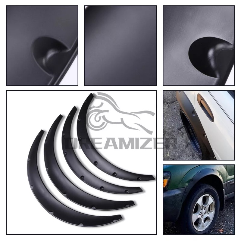 GOODFITMENT For Honda Civic 3.5" Wheel Arches Fender Flares Extra