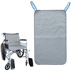 MatFirsmo Waterproof Chair Pads for Incontinence, Reusable Highly Absorbent Wheelchair Pads for Seat with Handles, Washable Wheelchair Cover for Adults and Elderly 35.4" x 19.68"