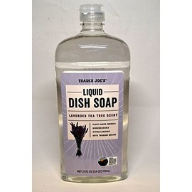 Trader Joe's - LIQUID DISH SOAP LAVENDER TEA TREE SCENT - 25 FL OZ
