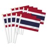 10 PCS Thailand Handheld Small Flag, Thai Hand held Mini