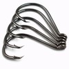 100 Pieces 4#~6/0 7384 High Carbon Steel Up-Turned Octopus Hooks