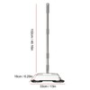 Hand Push Sweeper Professional Efficient 360 Degree 2 in 1