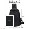 MT's Shop SH352 Men's Body Bag, One Shoulder, Crossbody Bag,
