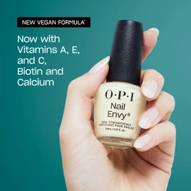 OPI Nail Envy, Nail Strengthening Treatment with Tri-Flex Technology, Stronger Nails in 1 Week, Vegan Formula, Clear, Original, 0.5 fl oz