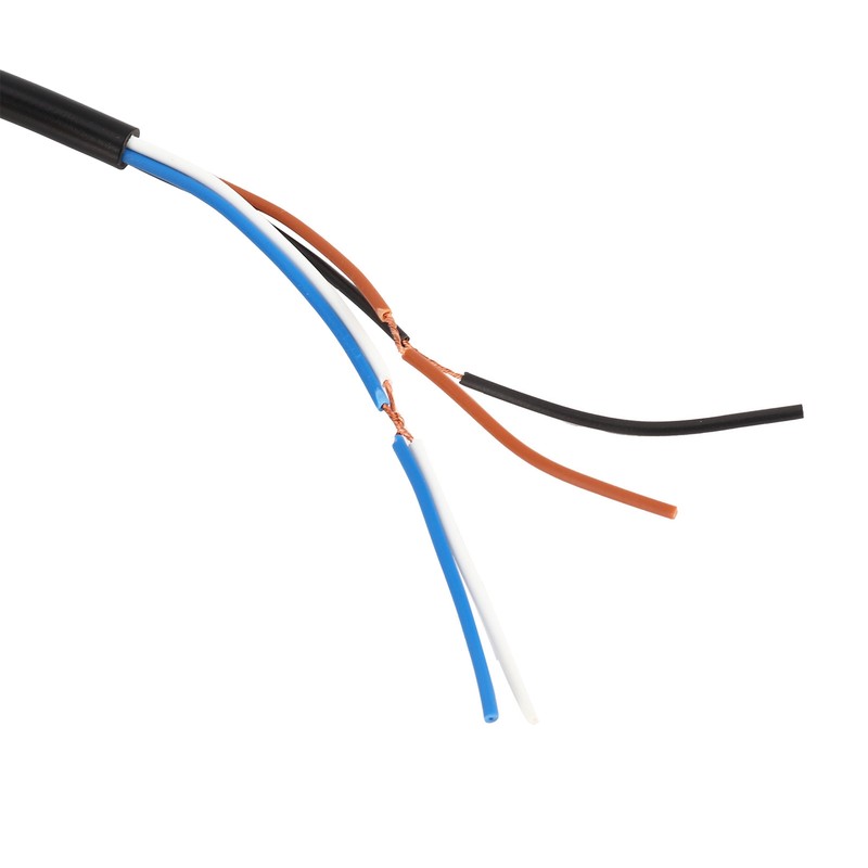 BERM Photoelectric Switch Sensor Diffuse Reflection Cylindrical 4‑Wire Power Control
