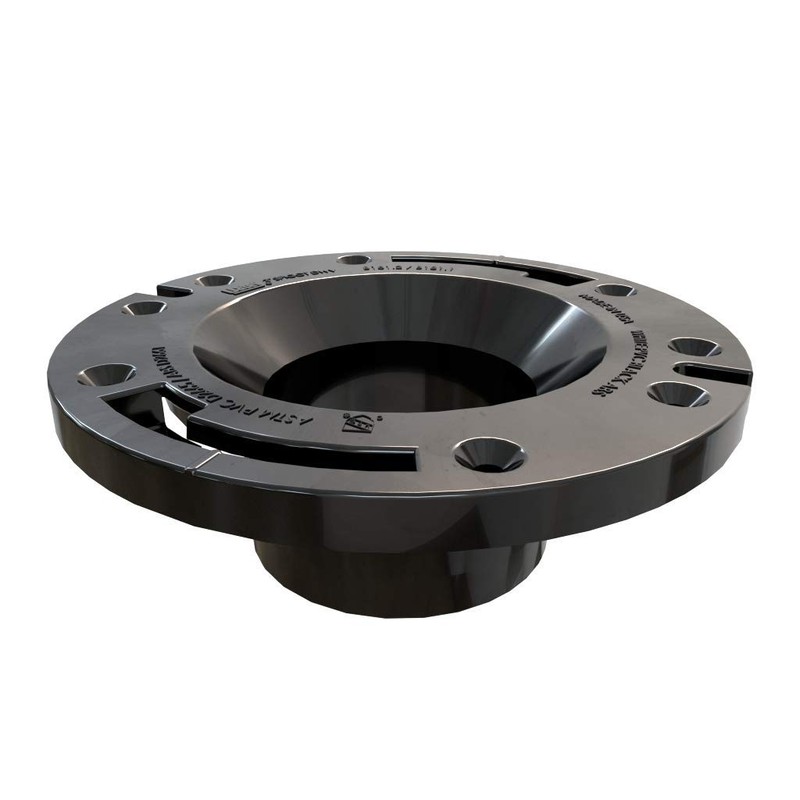 Oatey 3 in. ABS Spigot Fit Closet Flange with Plastic