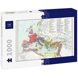 Lais Puzzle Historical Atlas Map - William R. Shepherd Roman Empire around 395 1000 Pieces
