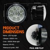 qobsos Fog Light Bulb 3.5 Inch Pair For Ford Explorer