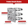 Universal Vertical Pole Mount for Security Camera 2Pcs,maxant Stainless Steel