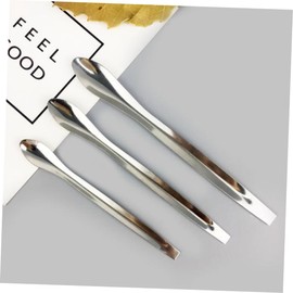 Ipetboom 3PCS Stainless Steel Makeup Spatulas Cosmetic Lipstick Powder Spoon for Face Cream Application Sampling Beauty Products Portable and Easy to Use