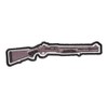 Grey Shotgun Rifle Patch, Guns & Weaponry Patches
