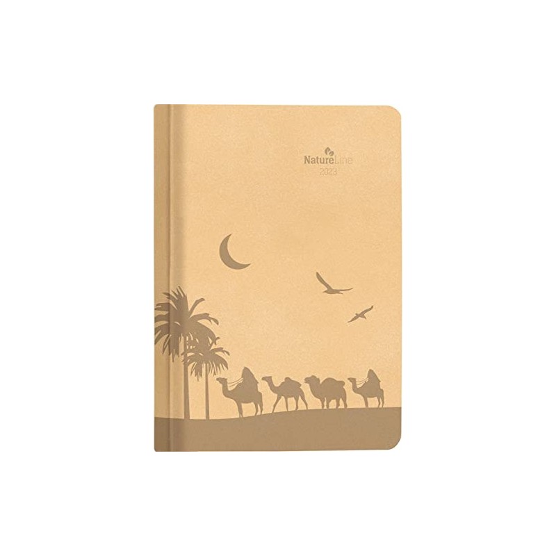 Buchkalender Nature Line Sand 2023 - Taschen-Kalender A5 - 1