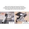 Precision Miter Gauge with Miter Gauge Fence + Repetitive Cut