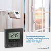 Homematic IP Smart Home Wall Thermostat - Basic, Anthracite, Digital