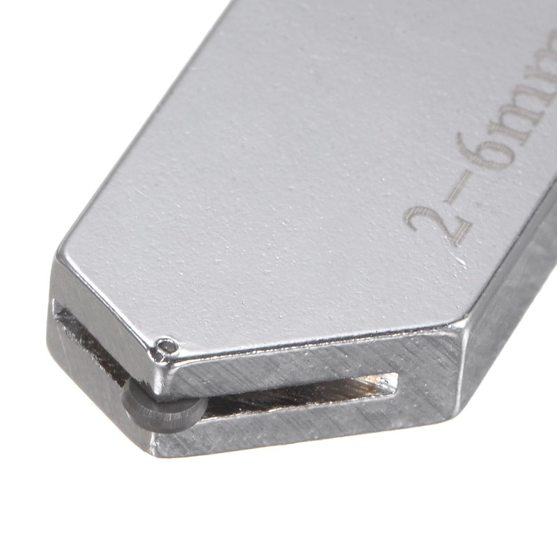 HARFINGTON 2Pcs Glass Cutter Replacement Heads 2mm-6mm Tungsten Carbide Replacement