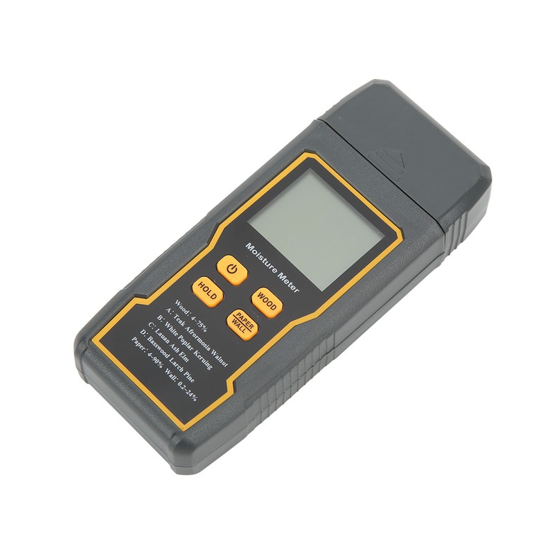 Pin Type Digital Moisture Meter 4 Measurement Modes Backlight LCD