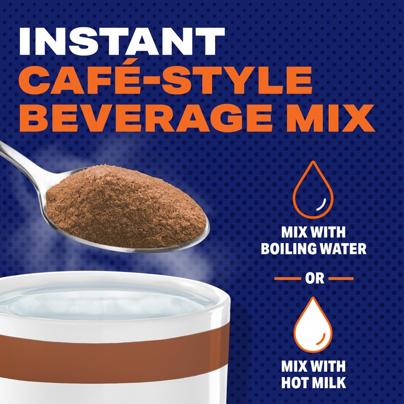 Maxwell House Instant Cafe-Style Beverage Mix, Easy to Prepare, 1