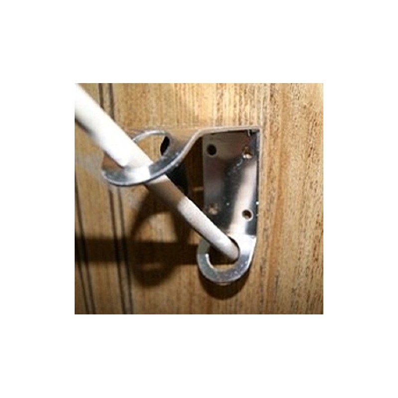AES Classroom Style Flag Pole Bracket Mount for 12"x18" Flags