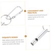Kisangel Survival Whistle Carabiner Keychain Double Frequency for Emergency Situations