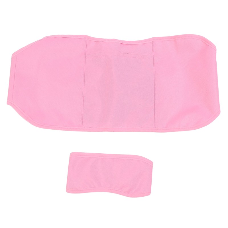 Castor Oil Pack Wrap Waterproof Oil Proof Adjustable Elastic Strap