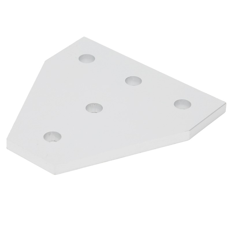 203040 T Shape Joining Plate Aluminium Alloy 5‑Hole Joint Bracket