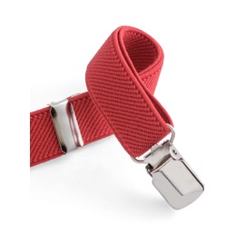 Baby/Childrens 0-2 Yrs Elasticated Clip on Braces/Suspenders - Navy Blue