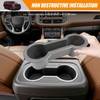 Center Console Cup Holder Compatible with 2021-2026 Chevy Tahoe Suburban&GMC