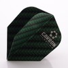 9 x HARROWS DARTS FLIGHTS CARBON STANDARD GREEN (3 sets)