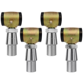 3/4" .750" Threaded Bushing Kit for 4-Link Suspension or Replace Worn Out Rod Ends and Suspension Bushings,Adjustable Chromoly Polyurethane Bushing Includes Right and Left Hand Thread Bushings-2Set