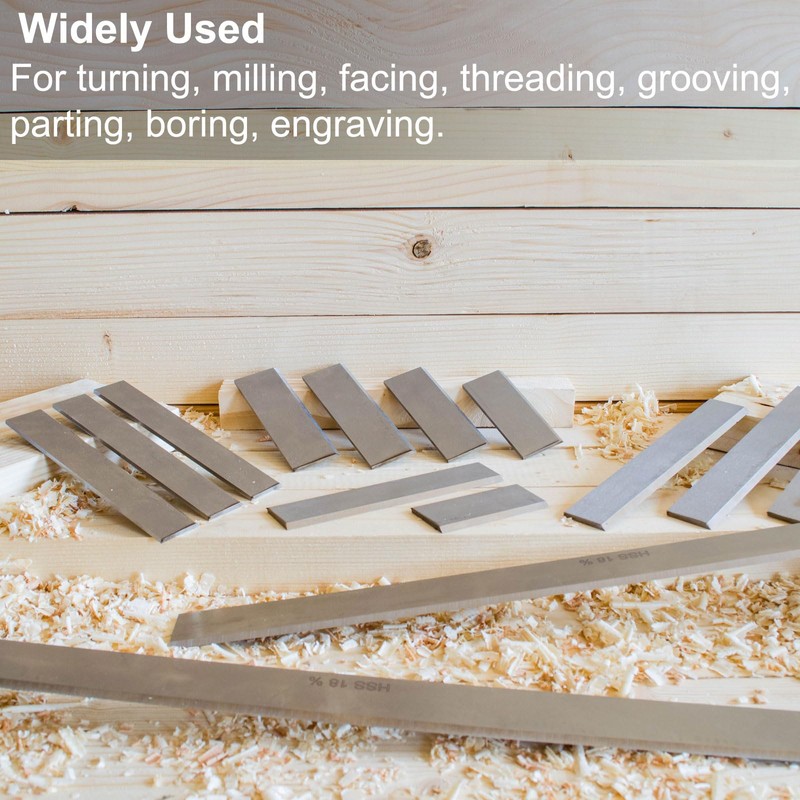 sourcing map Square Lathe Tool Bit Blank 12mm x 12mm