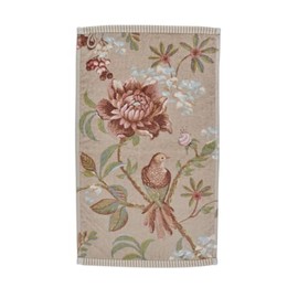 PiP Studio Secret Garden Guest Towels Khaki 30 x 50 cm Set of 3