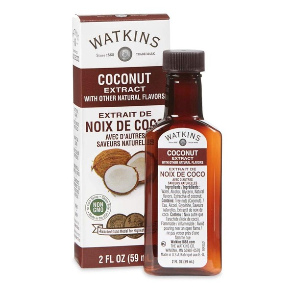 Watkins Coconut Extract with Other Natural Flavors 2 Ounce
