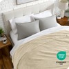 Bare Home Textured Fleece Blanket - Full/Queen - Ultra-Soft Lightweight