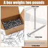 Tandefio 2 Pound Box Siding Nails Roofing Tile and Slating