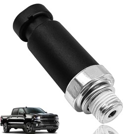 D1818A Oil Pressure Sensor Switch - Compatible with Chevy Silverado, Tahoe, Suburban, GMC Sierra, Cadiliac Escalade (1999-2002) 4.8L/5.3L/6.0L V8 - Replaces OE# 12562267, 19244505, PS391, PS303