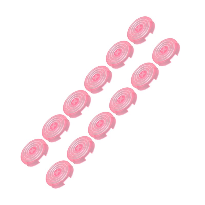 12pcs Arcade Button Cover Replace Mechanical Push Button Cover for
