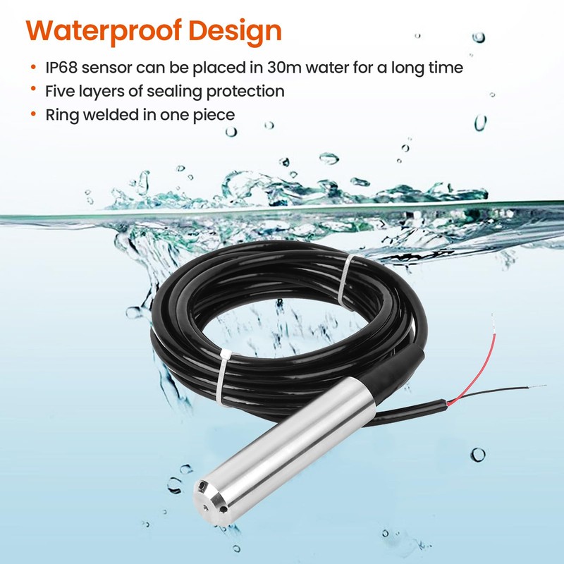 EIMSOAH Water Tank Level Sensor drucksensor 4-20ma TL 136 Liquid