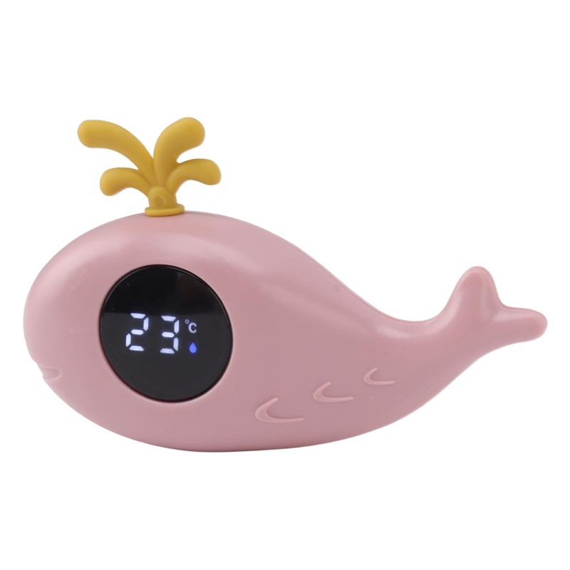 Baby Bath Thermometer Digital Cartoon Cute Whale Thermometer Multi Functional